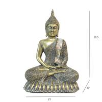 Statue de bouddha Zen jardin Fengshui, Figurine des dieux assis, décoration de la maison, Sculpture de bouddha en résine pour la décoration de la maison, vente en gros