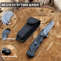 Équipement de survie tactique professionnel, outil de chasse avec trousse de premiers soins dans une pochette pour le camping et la randonnée