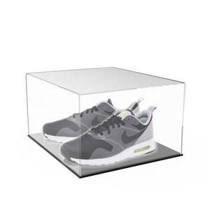 Custom Design Clear Acrylic High-heeled Shoe Display Case Acrylic Sneaker Shoe Box