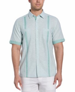 <span class=keywords><strong>Chemise</strong></span> Guayabera pour <span class=keywords><strong>homme</strong></span> en coton et lin, douce, respirante et confortable, avec logo personnalisé d'usine OEM, manches courtes pour l'été, avec <span class=keywords><strong>2</strong></span> <span class=keywords><strong>poches</strong></span> - Product Image 2