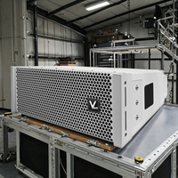 Sistema de Sonido Profesional para Exteriores de Frecuencia Completa H0, Sistema Completo para Restaurantes, Música, Escenarios, Sistema de Audio Line Array Dual de 6 Pulgadas