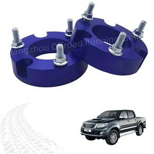 4x4サスペンションリフトキットフロントコイルスプリングショックスペーサーリフト2インチHilux Fortuner FJクルーザー2005-2023用 - Product Image 1