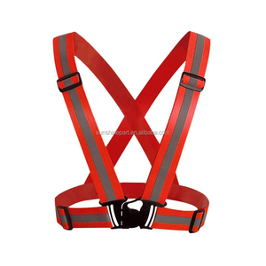 Ceinture réfléchissante réglable avec logo personnalisé d'usine, <span class=keywords><strong>gilet</strong></span> de course réfléchissant - Product Image 6