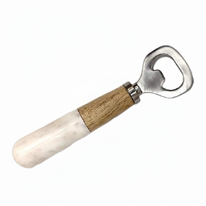 Producto más vendido, Abrebotellas de Metal con doble tono, abridor de capa de refresco de madera, abridor de bebidas de boda para restaurante - Product Image 1