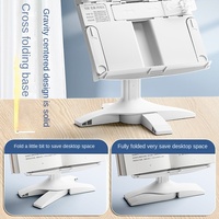 Support de lecture portable multifonctionnel réglable en métal pour bureau, pince à livre inclinable, support de livre primaire