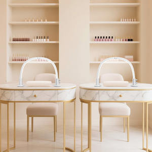 Mini Manicure Tafellamp <span class=keywords><strong>Led</strong></span> Halve Maan <span class=keywords><strong>Lamp</strong></span> Boog Vorm Tech <span class=keywords><strong>Lamp</strong></span> Nagellamp Levering Groothandel Fabriek - Product Image 5