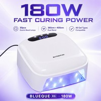 Lampe à ongles UV LED à perles de quartz, 3 minuteurs (30s, 60s, 99s), faible chaleur, séchage rapide, longue durée de vie, vente en gros d'usine OEM, marque privée, logo personnalisé