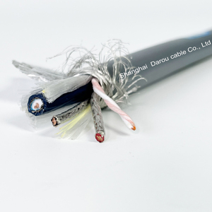 Dưới nước che chắn Công nghiệp ngoài trời <span class=keywords><strong>Cat6</strong></span> mạng và sợi quang lai điện áp thấp cáp điện - Product Image 4