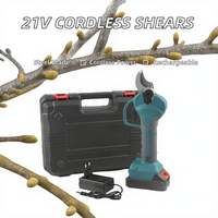 Sécateur électrique sans fil 21V rechargeable, lames en acier inoxydable pour verger, vignoble, serre