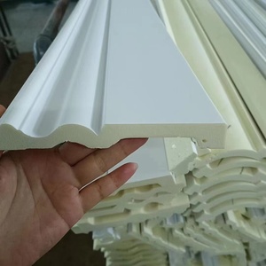 Thiết kế nội thất Chất lượng cao không thấm nước trắng PS ván chân tường ván chân tường - Product Image 2