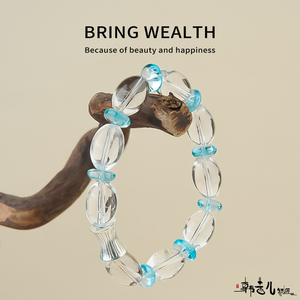 Bracelet artisanal en pierres précieuses, bijoux élastiques en cristal de guérison, style minimaliste unisexe pour le quotidien et les cadeaux - Product Image 5