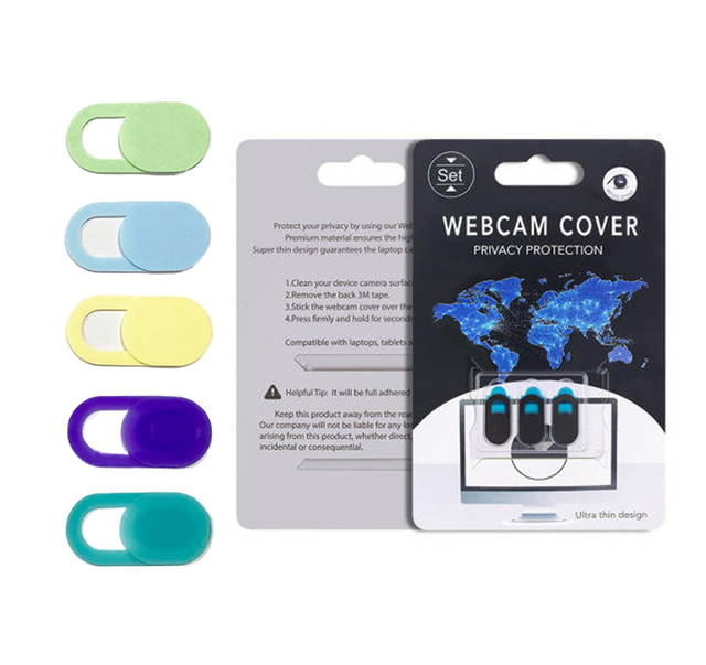 Custom Logo Printed Laptop Silicone Plastic Slide Security Sliding for Phone Privacy Webcam Camera Cover