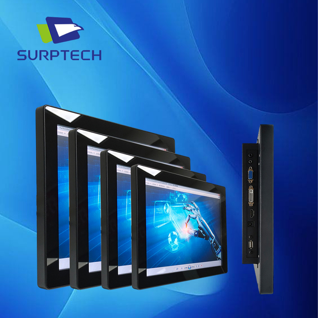 Touch Solutions 17 Inch HDMI Monitor Embedded Ip65 Explosion Waterproof Open Frame Embedded Touch Screen Industrial Monitors