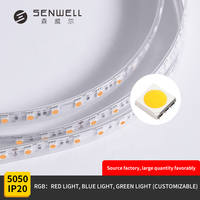 Bande lumineuse LED RGB, smd 2835, 12/24 V, télécommande intelligente sans fil, WIFI, détection de musique, étanche