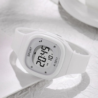 Montre numérique LED carrée unisexe pour enfants, colorée, sportive, la plus vendue, pour la vente en gros 2025