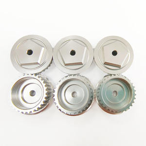 HTD5M/8MGT/GT2 гексагональный/шлицевой шкив стального/алюминиевого 36 зубчатых отверстий - Product Image 4