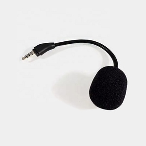 Micrófono compatible con <span class=keywords><strong>HyperX</strong></span> Cloud III/Cloud 3 Auriculares para juegos Micrófono con cancelación de ruido desmontable de 3,5mm - Product Image 1