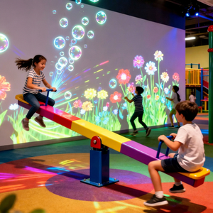 Sistema de Proyección Comercial para Parques Infantiles, para Toboganes Interactivos, Balancines, Parques Interiores, Centros Comerciales y Centros Familiares - Product Image 1
