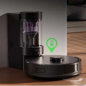 Automatic <b>Cleaning</b> Smart Robot Vacuum Cleaner <b>Mop</b> Multi Bagless Design 8000Pa Suction Brushless Motor Station High Suction Power - Product Image 4