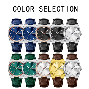 Orologio con Cinturino in Pelle Arabo Personalizzato con Logo, Orologi all'Ingrosso a Prezzo Conveniente, Design Classico di Lusso, Orologio di Alta Qualità per Uomo - Product Image 3