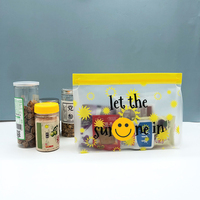 Sac de conservation alimentaire réutilisable en PEVA avec logo personnalisé, fermeture coulissante, sans BPA, étanche, compatible congélateur, pochette Ziplock