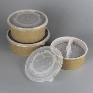 Contenitore <span class=keywords><strong>per</strong></span> <span class=keywords><strong>alimenti</strong></span> interstrato <span class=keywords><strong>in</strong></span> <span class=keywords><strong>plastica</strong></span> usa e getta ecologico <span class=keywords><strong>per</strong></span> uso alimentare <span class=keywords><strong>per</strong></span> abbinare ciotole di carta - Product Image 6