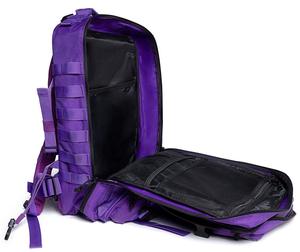 Custom Logo 45L Tactical Backpack Molle Pack Waterproof <b>Rucksack</b> Zipper Oxford for <b>Camping</b> Hiking - Product Image 6