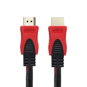 Customized HDMI To HDMI Cable Male To Male 1080P 4K 2.0 Braid HDMI Cables For HDTV Computer Projector