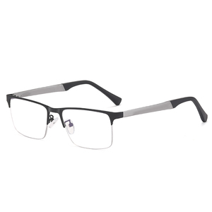MS 91285 2023 New Half Frame Men Metal <strong>Glasses</strong> Frame Anti Blue Light Optical Eyeglasses <strong>Fashion</strong> Designer Custom <strong>Glasses</strong> - Product Image 3