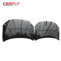 Nouveau capot en fibre de carbone style OEM pour Hyundai Elantra berline 2016-2017 avec boulons, infusion sous vide, tissage sergé 3K