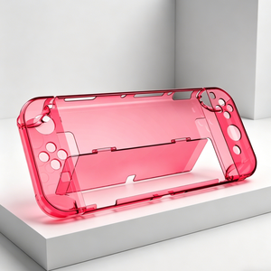 Vente en gros d'usine, coque en plastique ultra-fine transparente, coque de protection avec support pour accessoires Nintendo Switch <span class=keywords><strong>OLED</strong></span> - Product Image 4