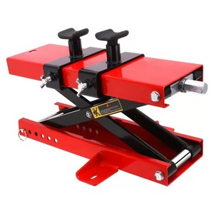 Ew Ew3502 Có Thể Điều Chỉnh Nhiệm Vụ Nặng Nề Carbon Thép Cắt Kéo Jack Lift Đứng Có Thể Gập Lại 1100 Lbs Công Suất Lớn Xách Tay Xe Máy - Product Image 1