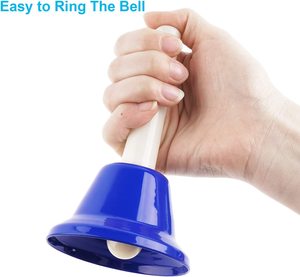 Set di campane colorate a 8 note per campanelli per bambini strumento a percussione per bambini - Product Image 5