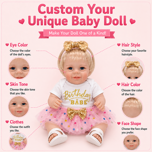 BAkwbwBY Poupée Reborn 20 Pouces Corps en Tissu Yeux Ouverts Bébé Nouveau-Né Fille Réaliste Poupée pour Filles Vente en Gros - Product Image 4