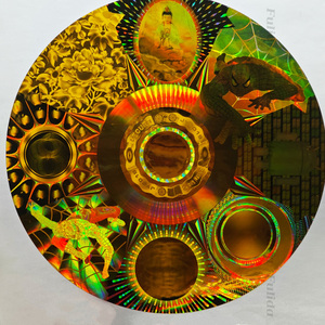 Custom 3D Gold <strong>Foil</strong> Hologram Sticker Water-Proof <strong>Holographic</strong> Personalized <strong>Printing</strong> Logo Big Size Vinted Sheet Glitter Metal - Product Image 5