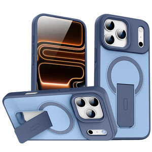 Funda de Silicona con Sensación de Piel para iPhone 17 Pro Max, 16, 15, 14, 13, con Soporte Magnético, Protección Total Contra Caídas - Product Image 4