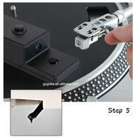 Stylo pour disque vinyle électrique unique en son genre, en fibre de carbone, avec brevet