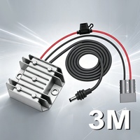 Convertisseur DC élévateur de tension 12V/24V vers 30V 3.5A pour Starlink Mini, étanche IP68, avec connecteur Anderson et options de câble de 1M/3M/5M/7M