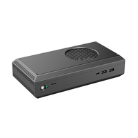 Q51251AI AI Edge Computing Mini PC Intel Core I5 12450H MXM GPU Expansión Dual 2,5G LAN Refrigeración activa Computadora industrial