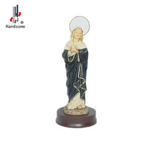 Crucifijo de Resina SAN <span class=keywords><strong>LAZARO</strong></span> de 5 Pulgadas (12.7 cm), Estatua Colgante Personalizable, Hecho a Mano, Pintado a Mano, Duradero, Religioso Católico para el Hogar - Product Image 4