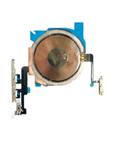 Puce de charge NFC sans fil, bouton d'alimentation et de volume, câble flexible pour iPhone 12 Pro Max, câbles flexibles pour téléphone portable