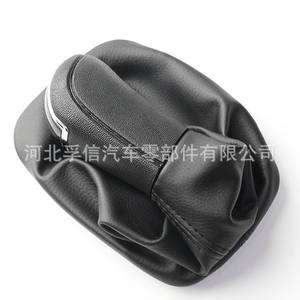 Cache-poussière pour pommeau de levier de vitesse Skoda Fabia Mk2, en plastique PU noir, compatible avec les transmissions manuelles 5 et 6 vitesses - Product Image 2