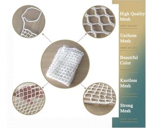 Decoración <span class=keywords><strong>de</strong></span> terraza al aire libre Rejilla Valla sin nudos <span class=keywords><strong>Red</strong></span> protectora <span class=keywords><strong>Red</strong></span> <span class=keywords><strong>de</strong></span> cuerda <span class=keywords><strong>de</strong></span> <span class=keywords><strong>seguridad</strong></span> blanca <span class=keywords><strong>para</strong></span> niños - Product Image 2