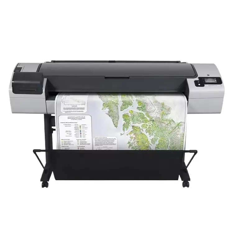 Pemindai A0 refurbish kualitas tinggi mesin pemotong Plotter imprimano printer Inkjet digunakan untuk Hp T795 T790