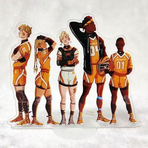 Support de présentation personnalisé en plastique acrylique pour figurines de dessins animés et d'anime, idéal pour les cadeaux d'affaires et les créations artisanales en plastique - Product Image 4
