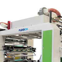 Machine d'impression flexographique pour papier kraft écologique, pour un emballage durable