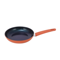 Vente en gros d'usine, batterie de cuisine en aluminium avec revêtement antiadhésif pressé en 3 pièces, sans PFOA, écologique
