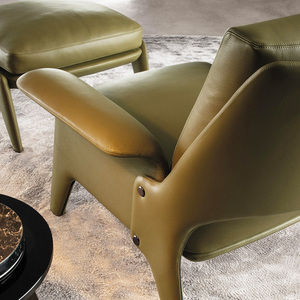 Da hiện đại nối dài có thể ngả ghế với cánh tay ghế sofa ghế cho phòng ngủ & khách sạn sử dụng - Product Image 6