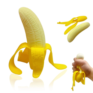 Juguetes Antiestrés de PU TPR con Relleno de Harina de Plátano, Novedosos y Divertidos, para Niños y Adultos - Product Image 2
