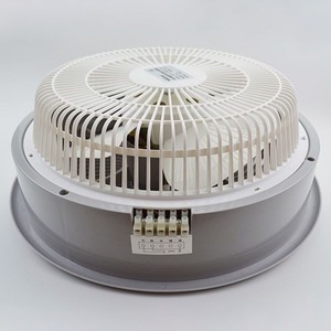 Ventilateur de cabine d'ascenseur de chantier Suzhou Hengda Round Fan HD BRB BRA 220V, design industriel métallique - Product Image 1